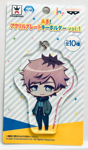 A3! - Minagi Tsuzuru - A3! Acrylic Plate Keychain Vol.1 - Acrylic Keychain - Keyholder - Plate Keychain (Banpresto)