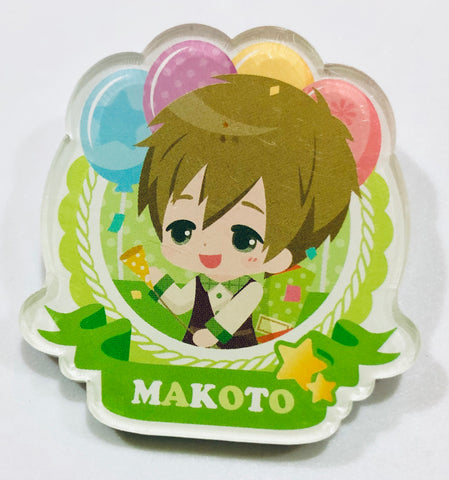 High☆Speed! -Free! Starting Days- - Tachibana Makoto - Badge - High☆Speed! -Free! Starting Days- x Anime Plaza Collaborations Cafe - Vol. 2 (Adores, Taito)