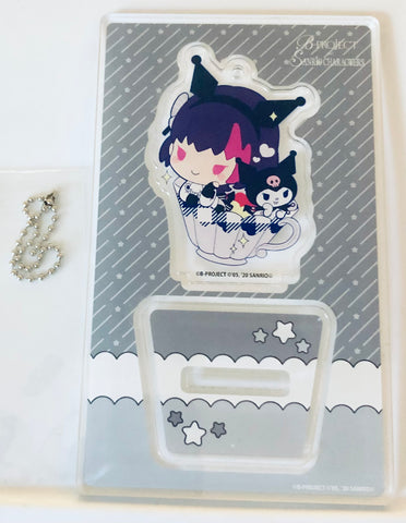 B-Project - Korekuni Ryuuji x Kuromi - Acrylic Keychain - Acrylic Stand - Keyholder - Stand Pop - B-PROJECT x Sanrio Characters Trading Acrylic Stand Keychain (Sanrio)