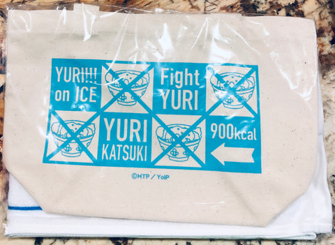 Yuri!!! on Ice - Makkachin - Katsuki Yuuri - Tote Bag & Towel Set (Movic)