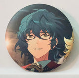 Ensemble Stars!! - Aoba Tsumugi - Can Badge with Gold Signature Cover - Ensemble Stars!! SMILE Character Badge Collection (Animate, Movic, Toy's Planning)