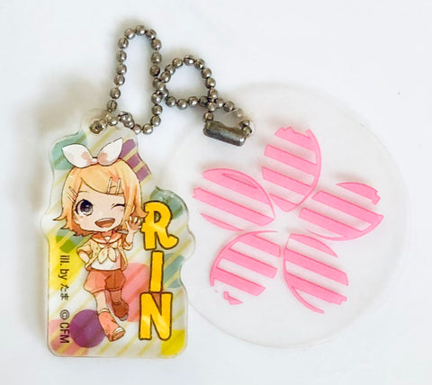 Vocaloid - Kagamine Rin - Charm - Hatsune Miku Clear Charm (Family Mart, Sunny Side Up)