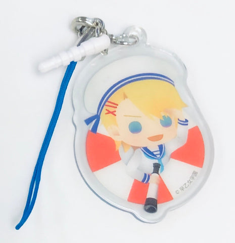 Uta no☆Prince-sama♪ - Kurusu Shou - Earphone Jack Accessory - Strap - Uta☆Pri Island Trading Clear Strap - Uta☆Pri Island, Sailor (Broccoli)