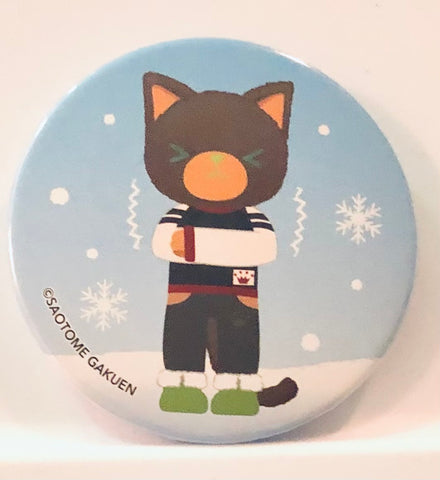 Lime (Aijima Cecil) - Uta no Prince-sama PRINCE CAT -WINTER HOLIDAY- Trading Can Badge Happy Snow Ver.