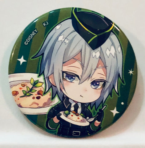 Twisted Wonderland - Silver - Badge - Chara Peco - Twisted Wonderland Trading Can Badge Chara Peco Vol.2 (Kamio Japan)