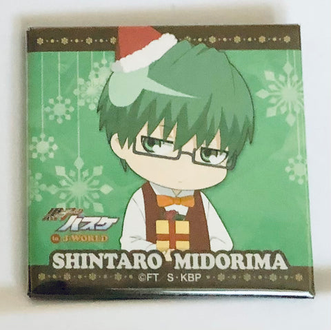 Kuroko no Basket - Midorima Shintarou - Badge - Christmas in J-world Tokyo (Namco)