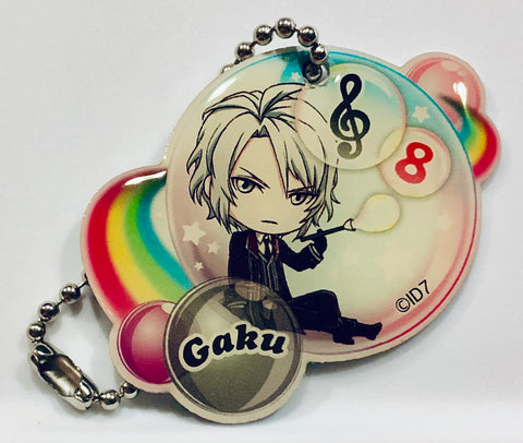 IDOLiSH7 - Yaotome Gaku - Charm - Keyholder - Plate Keychain - Chara Fuwa Shabon Series - Idolish7 Chara Fuwa Shabon Series Charm Plate (Bandai)