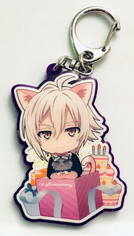 IDOLiSH7 - Kujou Tenn - Keyholder - NamjaTown - Acrylic Keychain - Idolish7 in NamjaTown First Anniversary Festival - Business Card (Namco)