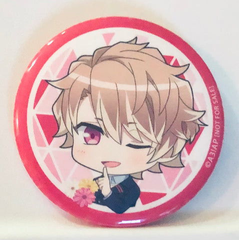 A3! - Chigasaki Itaru - Badge - Mini Chara (Animate, Pony Canyon)