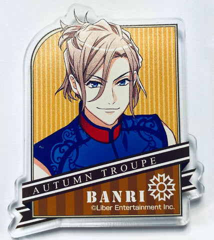 A3! - Settsu Banri - Acrylic Badge - Acrylic Badge A3! Aki Gumi (Bandai)