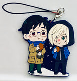 Yuri!!! on Ice - Katsuki Yuuri - Yuri Plisetsky - Niitengomu - Rubber Strap - Strap - Yuri!!! on Ice Toy's Works Collection Niitengomu! Vol.2 (Chara-Ani)