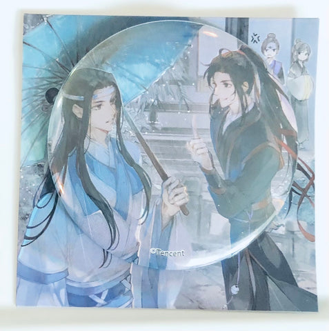 Official Mo Dao Zu Shi - Wei Wuxian - Wei Ying - Lan Zhan - Lan Wangji - Can Badge - Twenty-Four Solar Terms Series (NanManShe)