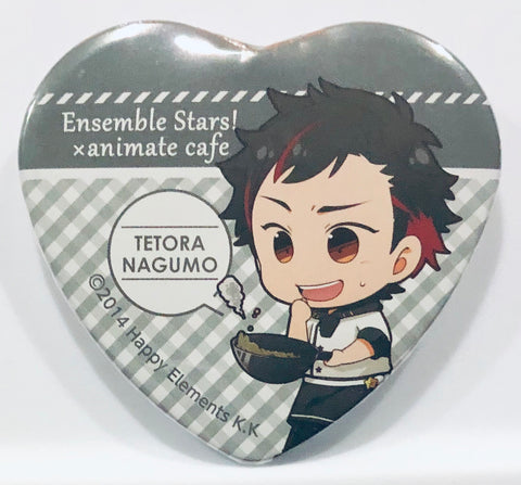 Ensemble Stars! - Nagumo Tetora - Badge - Ensemble Stars! Trading Heart Gata Can Badge Yumeno Saki Cook ver. B Group - Ensemble Stars! x Animate Cafe (Animate)