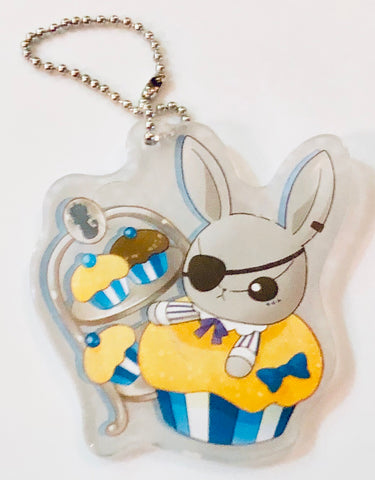 Kuroshitsuji ~Book of Circus~ - Ciel Phantomhive - Ichiban Kuji - Ichiban Kuji Kuroshitsuji ~Book of Circus~ That Butler, Meek - Plate Keychain - Bitter Rabbit - Ciel Phantomhive "Smile" ver. (Banpresto)