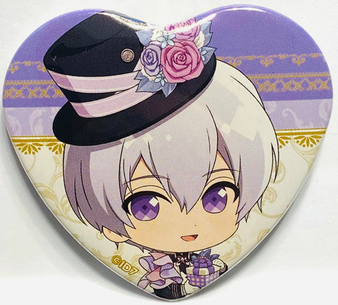 IDOLiSH7 - Ousaka Sougo - Heart Can Badge - IDOLiSH7 Trading Heart Can Badge Kinenbi ver. IDOLiSH7／TRIGGER／Re:vale／ŹOOĻ (Animate Cafe)