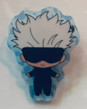 Satoru Gojo "Jujutsu Kaisen Gyo Kore Clear Clip Badge"