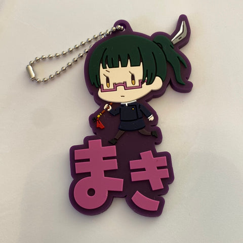 Jujutsu Kaisen - Zenin Maki - Jujutsu Kaisen Onamae Pitanko Rubber Mascot - Onamae Pitanko - Rubber Mascot (Algernon Product)