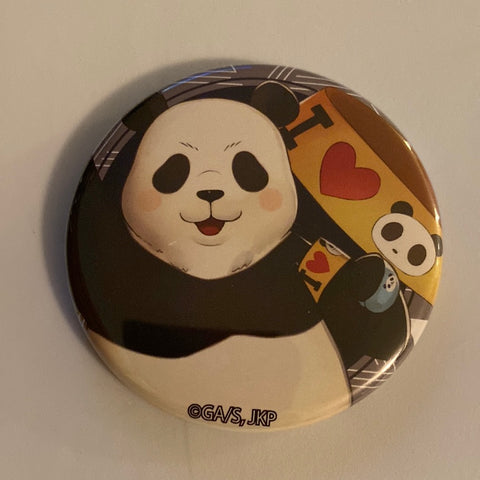 Jujutsu Kaisen - Panda - Badge - CharaToria - Jujutsu Kaisen CharaToria Can (Algernon Product)