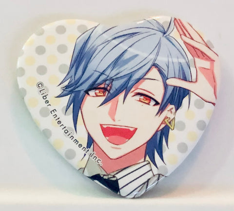 A3! - Ikaruga Misumi - Badge - Heart Can Badge - A3! The Show Must Go On! Heart Can Badge (Animate)