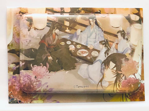Official Mo Dao Zu Shi - Wei Wuxian - Wei Ying - Lan Wangji - Lan Zhan - Lan Sizhui - Lan Jingyi - Jin Ling - Can Badge - Twenty-Four Solar Terms Series - Frost Fall (NanManShe)