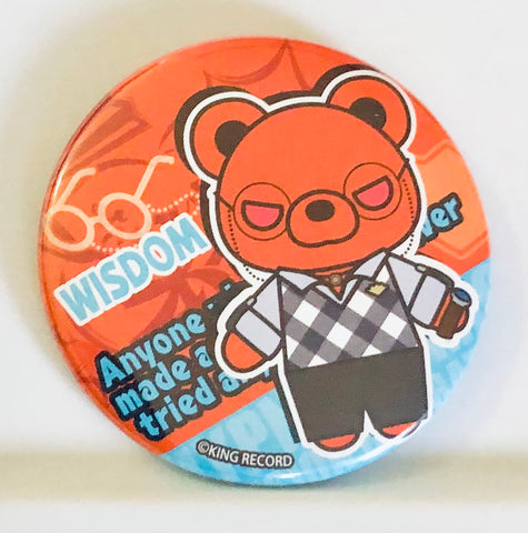 Hypnosis Mic -Division Rap Battle- - Tsutsujimori Roshou - Badge - Kuma / Gurumi Can Badge