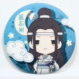 Mo Dao Zu Shi - Lan Wangji - Lan Zhan - Glitter Can Badge - Chibi Ver. (Tencent)