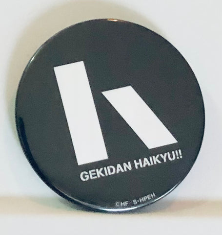 Gekidan Haikyuu!! - Can Badge - Black