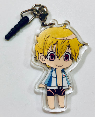 Free! - Hazuki Nagisa - Free! Deformed Earphone Jack Accessory - Acrylic Charm (Break)