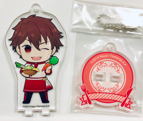 Ensemble Stars! - Morisawa Chiaki - Acrylic Keychain - Acrylic Stand - Ensemble Stars! Trading Acrylic Stand Keychain Yumenosaki Cook ver. B Group - Ensemble Stars! x Animate Cafe (Animate)