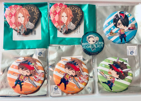 Brothers Conflict - 7 Can Badge Lot