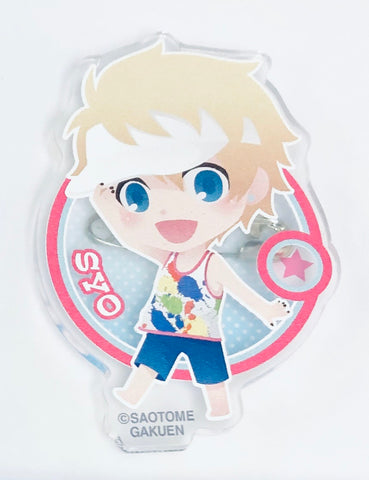 Kurusu Shou - Acrylic Badge - "Uta no Prince sama ♪ SHINING STORE LOT" D-1 award Limited lottery