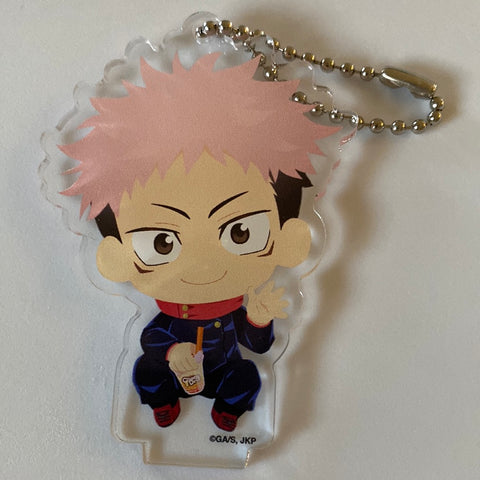 Jujutsu Kaisen - Itadori Yuuji - Acrylic Keychain - Jujutsu Kaisen x Chara Dri!! Acrylic Keychain (Charabomb, Collabo Cafe Honpo)