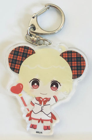 Binan Koukou Chikyuu Boueibu Love! - Hakone Yumoto - Acrylic Keychain - Par Koala (Adores, Taito)