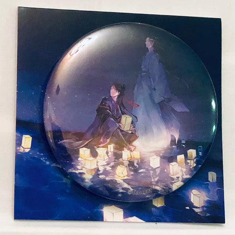 Official Mo Dao Zu Shi - Wei Wuxian - Wei Ying - Lan Zhan - Lan Wangji - Can Badge - Twenty-Four Solar Terms Series - In The Summer (NanManShe)