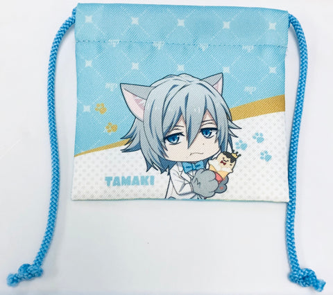 IDOLiSH7 - Yotsuba Tamaki - Pouch - Drawstring Bag - NamjaTown - Mini Pouch - Idolish7 in NamjaTown First Anniversary Festival (Namco)