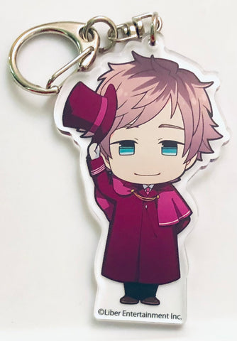 A3! - Minagi Tsuzuru - A3! x Animate Cafe 2 - Acrylic Keychain - Keyholder - Hotel Style ver. (Animate)