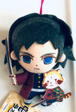 Araiguma Rascal - Kimetsu no Yaiba - Rascal - Tomioka Giyuu - Kimetsu no Yaiba x Rascal - Kimetsu no Yaiba x Rascal Collabo Mascot - Plush Mascot (FuRyu)