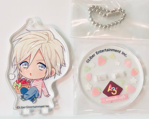 A3! - Citron - A3! x Animate Cafe - Keyholder - Acrylic Stand - Strawberry Hunting Ver. - A Group (Animate)
