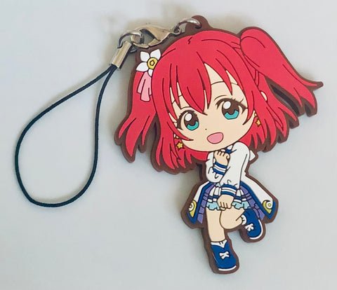 Love Live! Sunshine!! - Kurosawa Ruby - Ichiban Kuji Love Live! Sunshine!! -4th- - Kyun-Chara Illustrations - Rubber Strap - Shin Ishou ver. (Banpresto)