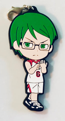 Gekijouban Kuroko no Basket Last Game - Midorima Shintarou - Ichiban Kuji - Ichiban Kuji Gekijouban Kuroko no Basket Last Game - Kyun-Chara Illustrations - Rubber Mascot - Strap (Banpresto)