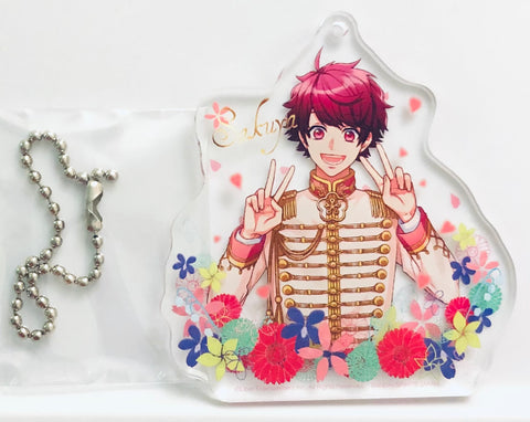 A3! - Sakuma Sakuya - Acrylic Keychain - Keyholder - ~ Flowering Journey ~ Vol. 2 (Banpresto)