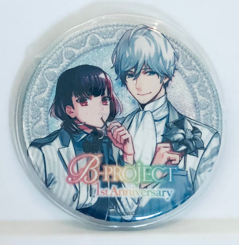 B-Project - Kitakado Tomohisa - Korekuni Ryuuji - Badge - 1st Anniversary Special (Dwango User Entertainment)