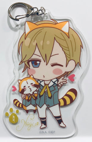 IDOLiSH7 - Rascal - Rokuya Nagi - Keyholder - Big Keychain - Acrylic Keychain - Big Acrylic Keychain (Toshin Pack)