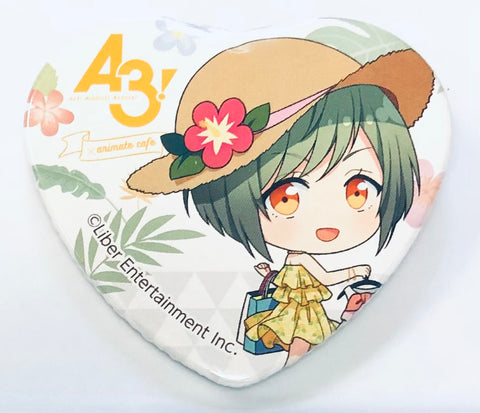A3! - Rurikawa Yuki - A3! x Animate Cafe - Can Badge - Tropical Resort ver. B (Animate)