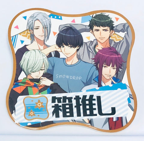 A3! - Arisugawa Homare - Mikage Hisoka - Takato Tasuku - Tsukioka Tsumugi - Yukishiro Azuma - Badge - Paper Badge (Namco)