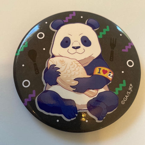 Jujutsu Kaisen - Panda - Badge - Lawson Jujutsu Kaisen Can Badge (Set B) (Lawson, Legs Company)