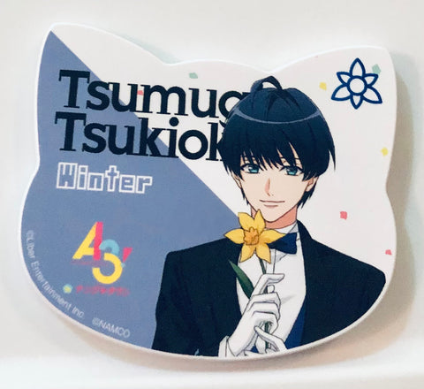 A3! - Tsukioka Tsumugi - A3! in NamjaTown - Badge - Magnet - Magnet Badge - NamjaTown - Neko (Namco)