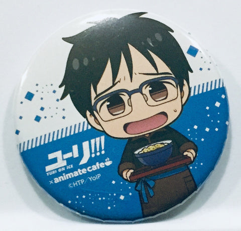 Yuri!!! on Ice - Katsuki Yuuri - Yuri!!! on Ice × Animate Cafe - Badge - Garuson Style ver. (Animate)