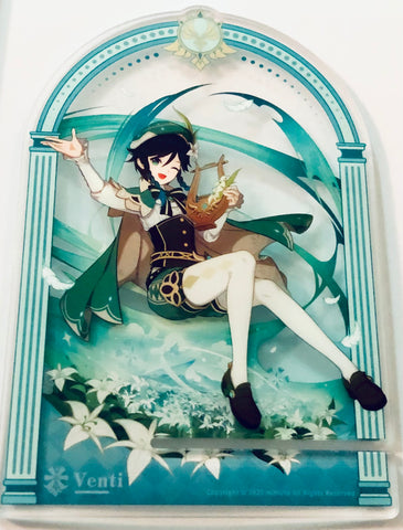 Genshin Impact - Venti - Acrylic Stand - Mobile Phone Holder - Character Standing Painting Series Acrylic Stand - Mobile Phone Holder (Mihoyo)