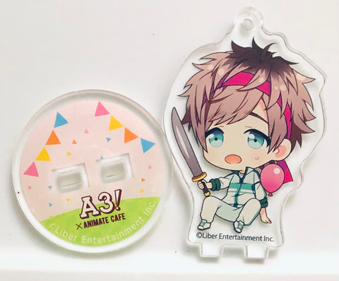 A3! - Minagi Tsuzuru - A3! x Animate Cafe - Acrylic Stand - Keyholder - Athletic Meet Ver. - A Group (Animate)